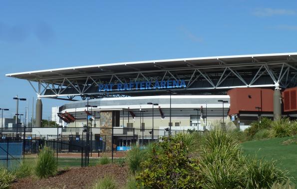 FBT and Pat Rafter Arena